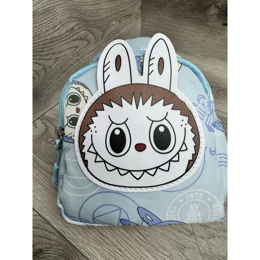 Kids Cartoon Monsters  Mini Crossbody Chest Bag Monster Blue